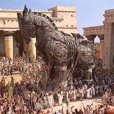 أسطورة حصان طروادة ورمزيته الخديعة الكبرى التي استخدمها الاغريق لتدمير المدينة أخبار الدنيا
